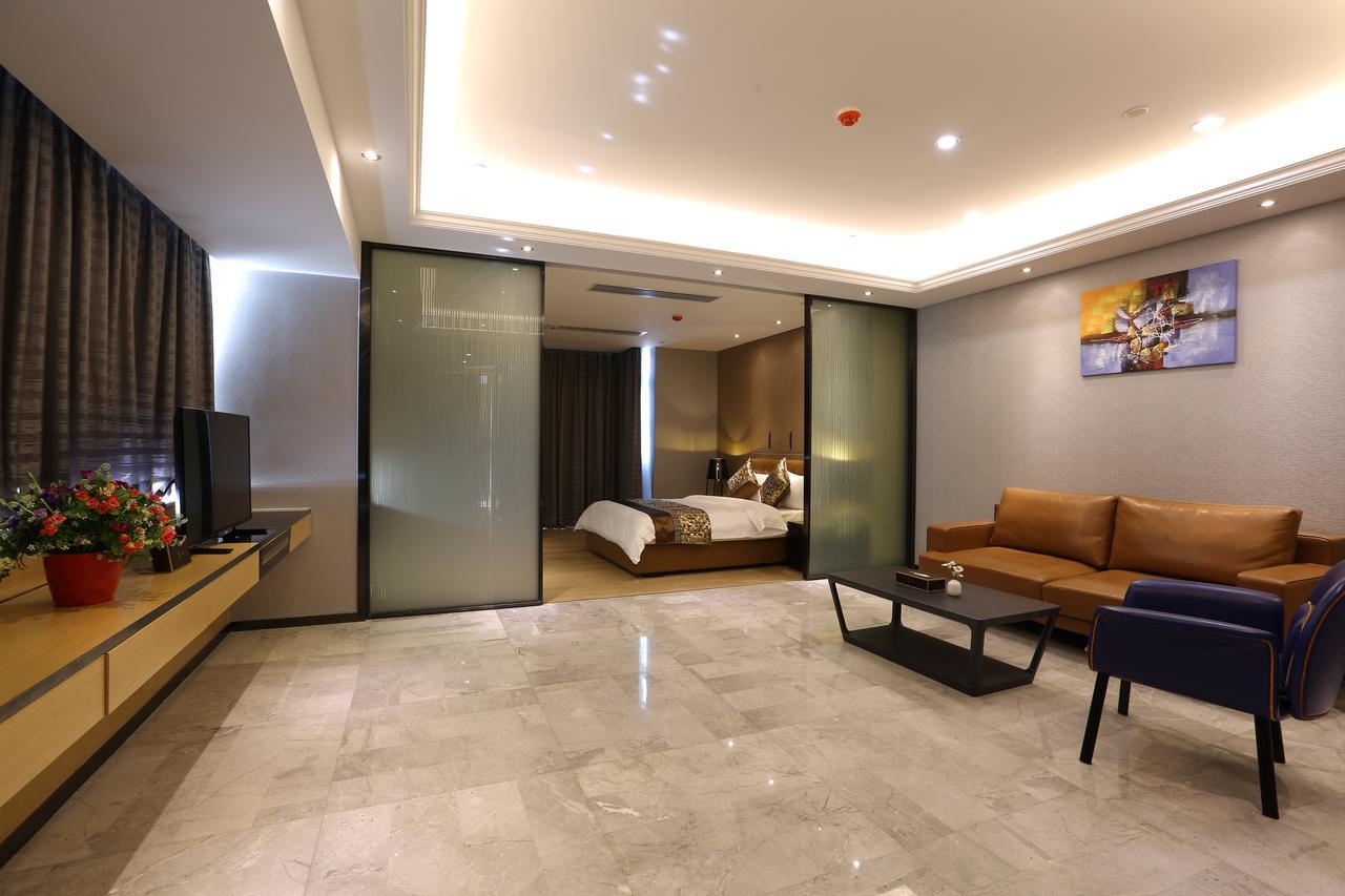 Aoyou International Apartment Hotel A Mall Brunch Cantón Exterior foto