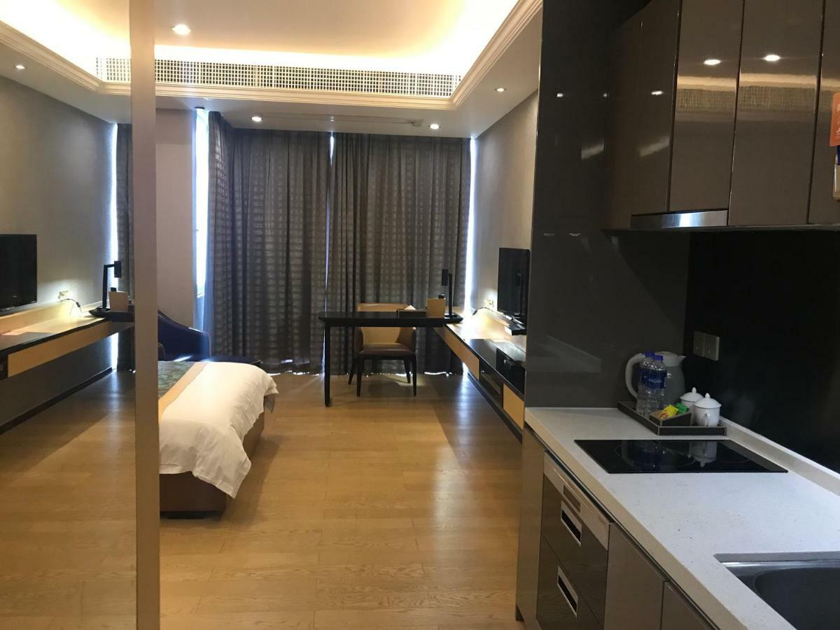 Aoyou International Apartment Hotel A Mall Brunch Cantón Exterior foto
